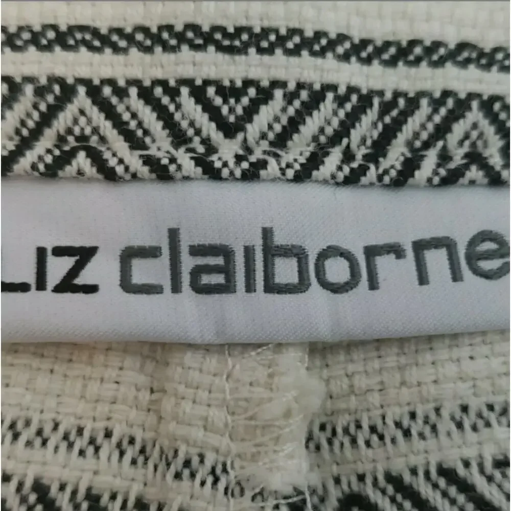 Liz Claiborne Cotton Striped Shorts Size 10